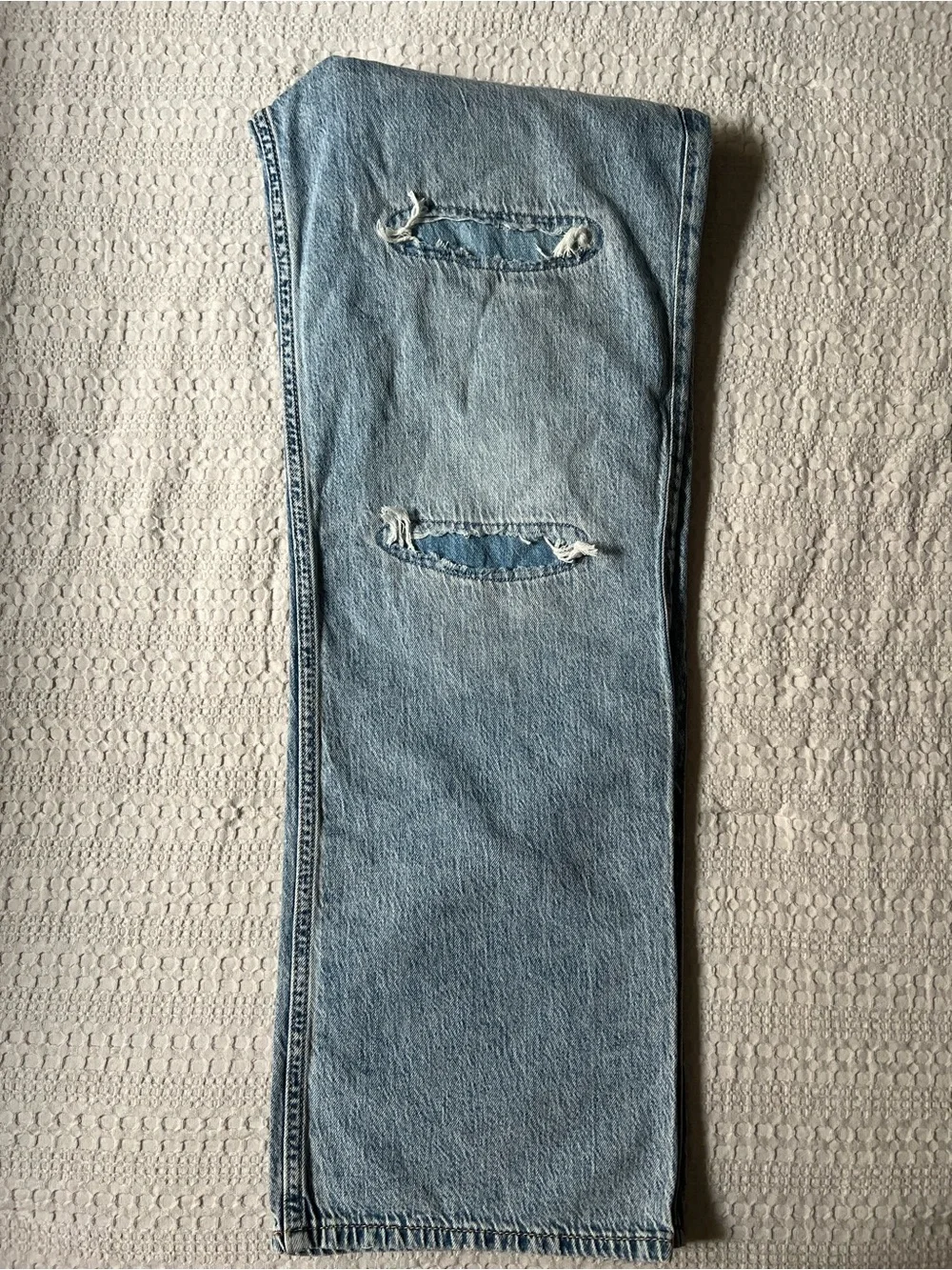 Abercrombie kids Light Blue Distressed girls Jeans -